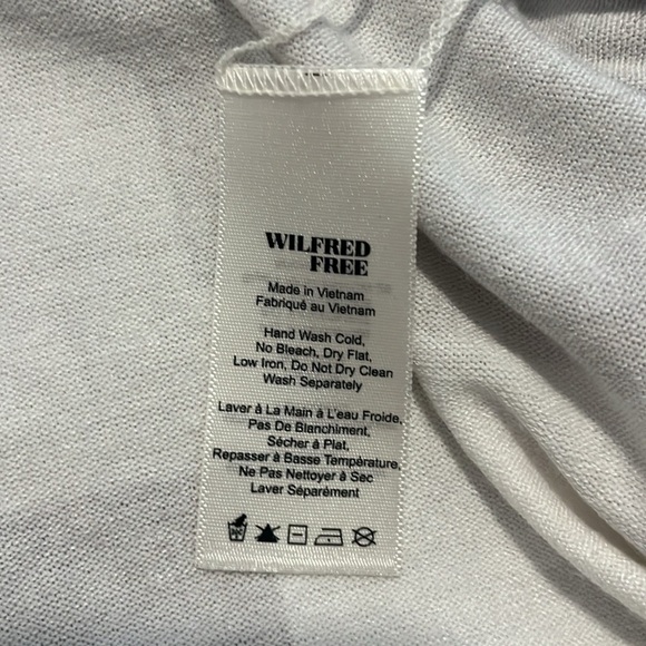 Wilfred Free knit tunic/mini dress sz XXS - Picture 10 of 12